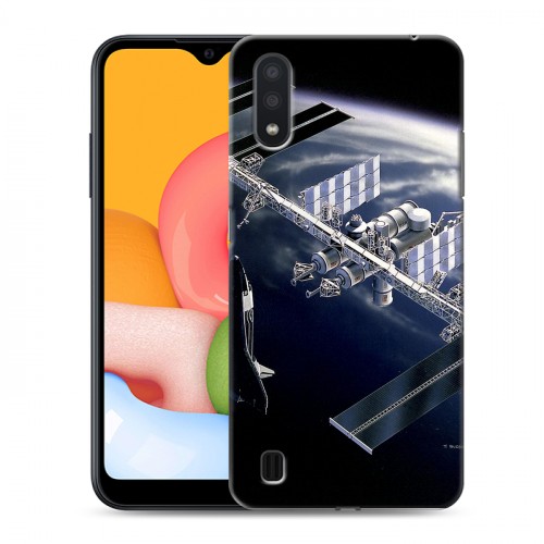 Дизайнерский силиконовый чехол для Samsung Galaxy M01 Орбита