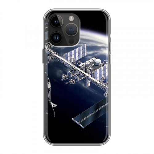 Дизайнерский пластиковый чехол для Iphone 14 Pro Max Орбита