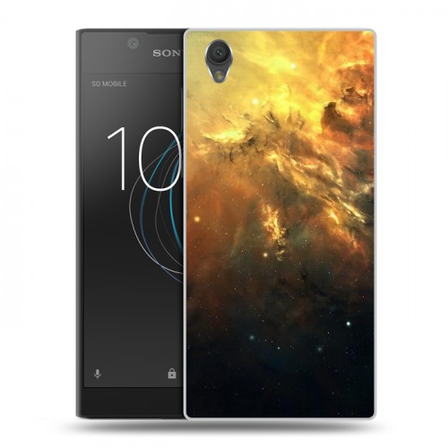 Дизайнерский пластиковый чехол для Sony Xperia L1 Туманность