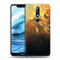 Дизайнерский силиконовый чехол для Nokia 5.1 Plus Туманность