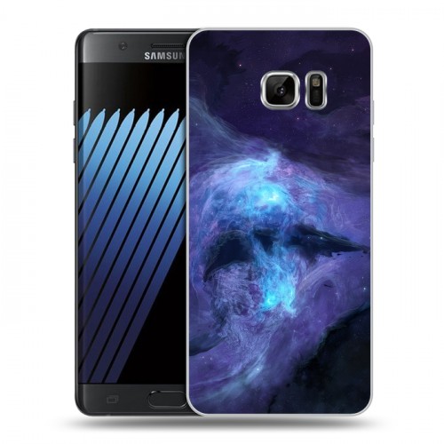 Дизайнерский пластиковый чехол для Samsung Galaxy Note 7 Туманность