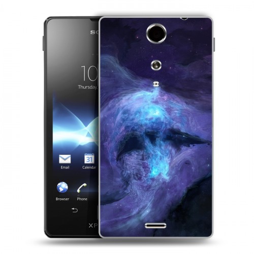 Дизайнерский пластиковый чехол для Sony Xperia TX Туманность