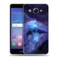 Дизайнерский пластиковый чехол для Huawei Y3 (2017) Туманность