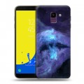 Дизайнерский пластиковый чехол для Samsung Galaxy J6 Туманность