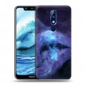 Дизайнерский силиконовый чехол для Nokia 5.1 Plus Туманность