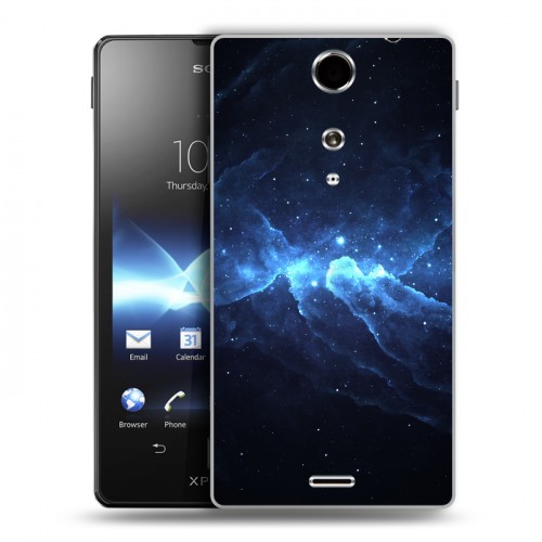 Дизайнерский пластиковый чехол для Sony Xperia TX Туманность