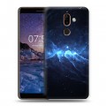 Дизайнерский пластиковый чехол для Nokia 7 Plus Туманность