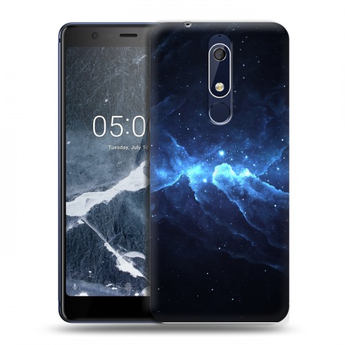 Дизайнерский пластиковый чехол для Nokia 5.1 Туманность