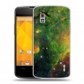 Дизайнерский пластиковый чехол для LG Google Nexus 4 Туманность