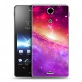 Дизайнерский пластиковый чехол для Sony Xperia TX Туманность