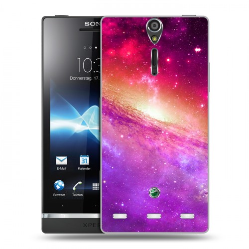 Дизайнерский пластиковый чехол для Sony Xperia S Туманность