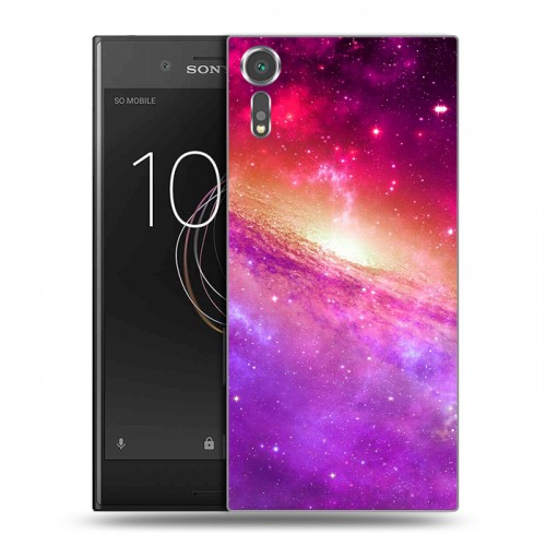 Дизайнерский пластиковый чехол для Sony Xperia XZs Туманность