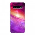 Дизайнерский силиконовый чехол для Samsung Galaxy S10 Туманность