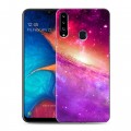 Дизайнерский пластиковый чехол для Samsung Galaxy A20s Туманность