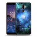 Дизайнерский пластиковый чехол для Nokia 7 Plus Туманность