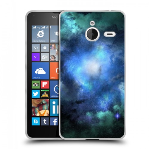 Дизайнерский пластиковый чехол для Microsoft Lumia 640 XL Туманность