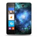 Дизайнерский силиконовый чехол для Microsoft Lumia 430 Dual SIM Туманность
