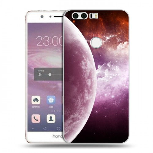 Дизайнерский пластиковый чехол для Huawei Honor 8 Туманность