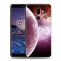 Дизайнерский пластиковый чехол для Nokia 7 Plus Туманность