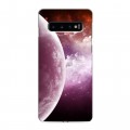 Дизайнерский силиконовый чехол для Samsung Galaxy S10 Туманность