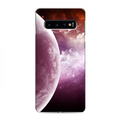 Дизайнерский силиконовый чехол для Samsung Galaxy S10 Туманность