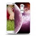 Дизайнерский пластиковый чехол для LG Optimus G2 mini Туманность