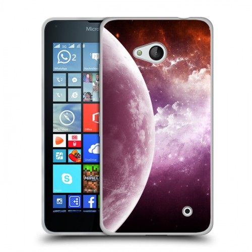 Дизайнерский пластиковый чехол для Microsoft Lumia 640 Туманность