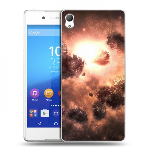 Дизайнерский пластиковый чехол для Sony Xperia Z3+ Туманность