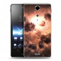 Дизайнерский пластиковый чехол для Sony Xperia TX Туманность