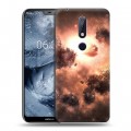 Дизайнерский силиконовый чехол для Nokia 6.1 Plus Туманность