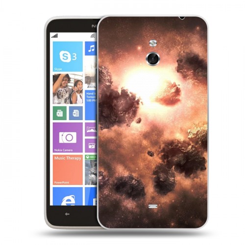 Дизайнерский пластиковый чехол для Nokia Lumia 1320 Туманность