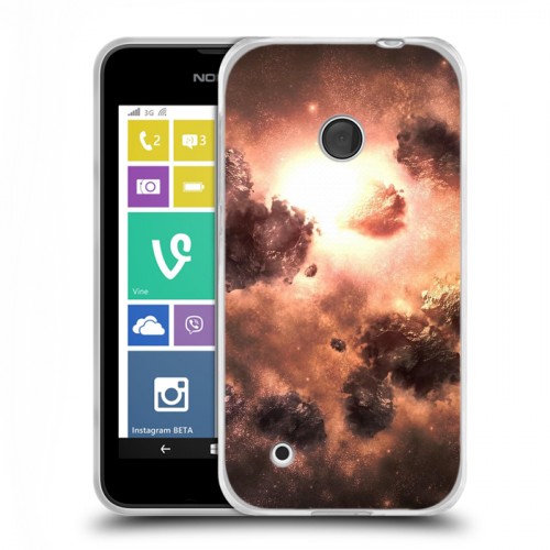 Дизайнерский пластиковый чехол для Nokia Lumia 530 Туманность