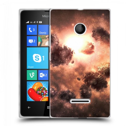 Дизайнерский пластиковый чехол для Microsoft Lumia 435 Туманность