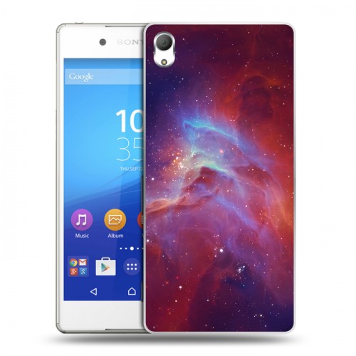 Дизайнерский пластиковый чехол для Sony Xperia Z3+ Туманность