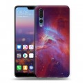 Дизайнерский силиконовый с усиленными углами чехол для Huawei P20 Pro Туманность