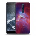 Дизайнерский пластиковый чехол для Nokia 5.1 Туманность