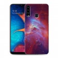 Дизайнерский пластиковый чехол для Samsung Galaxy A20s Туманность