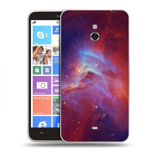 Дизайнерский пластиковый чехол для Nokia Lumia 1320 Туманность