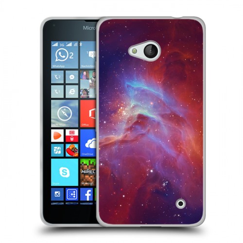 Дизайнерский пластиковый чехол для Microsoft Lumia 640 Туманность