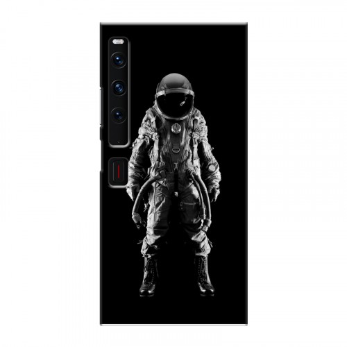 Дизайнерский пластиковый чехол для Huawei Mate Xs 2 Космонавт