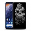 Дизайнерский силиконовый чехол для Nokia 9 PureView Космонавт