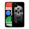 Дизайнерский пластиковый чехол для Google Pixel 5 Космонавт