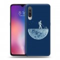 Дизайнерский силиконовый с усиленными углами чехол для Xiaomi Mi9 Космонавт