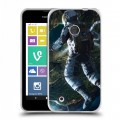 Дизайнерский пластиковый чехол для Nokia Lumia 530 Космонавт