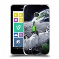 Дизайнерский пластиковый чехол для Nokia Lumia 530 Космонавт