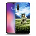 Дизайнерский силиконовый с усиленными углами чехол для Xiaomi Mi9 Космонавт