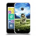 Дизайнерский пластиковый чехол для Nokia Lumia 530 Космонавт