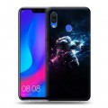 Дизайнерский пластиковый чехол для Huawei Nova 3 Космонавт