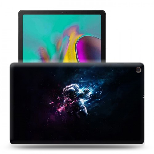 Дизайнерский силиконовый чехол для Samsung Galaxy Tab A 10.1 (2019) Космонавт