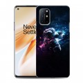 Дизайнерский пластиковый чехол для OnePlus 8T Космонавт